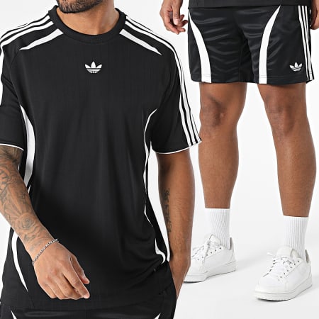 Adidas Originals - Teamgeist JC6229 Black White Tee Shirt Adidas Originals - Teamgeist JC6229 Black White Tee Shirt